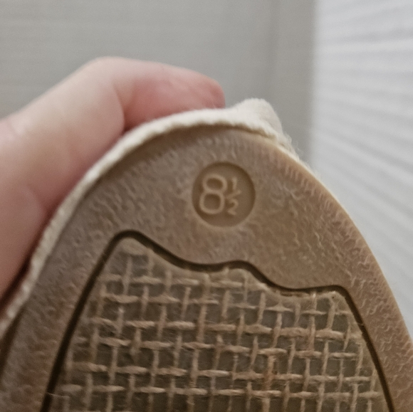 NWOT Soludos Cream Espadrille Wedges with Ankle Strap (2) - Picture 9 of 9